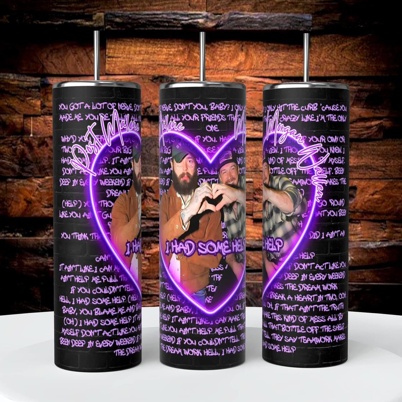 I had some help tumbler