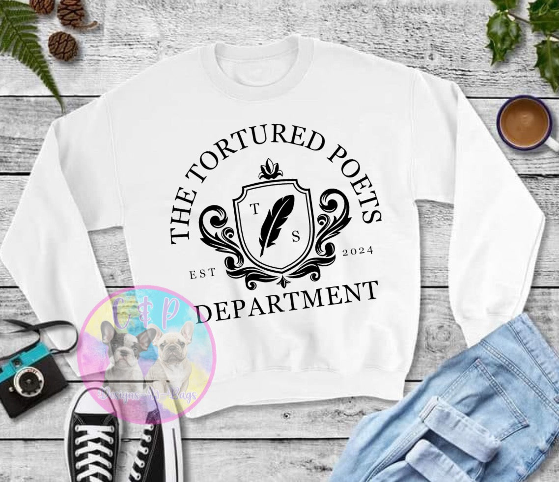 Tortured Poets T shirt or Crew
