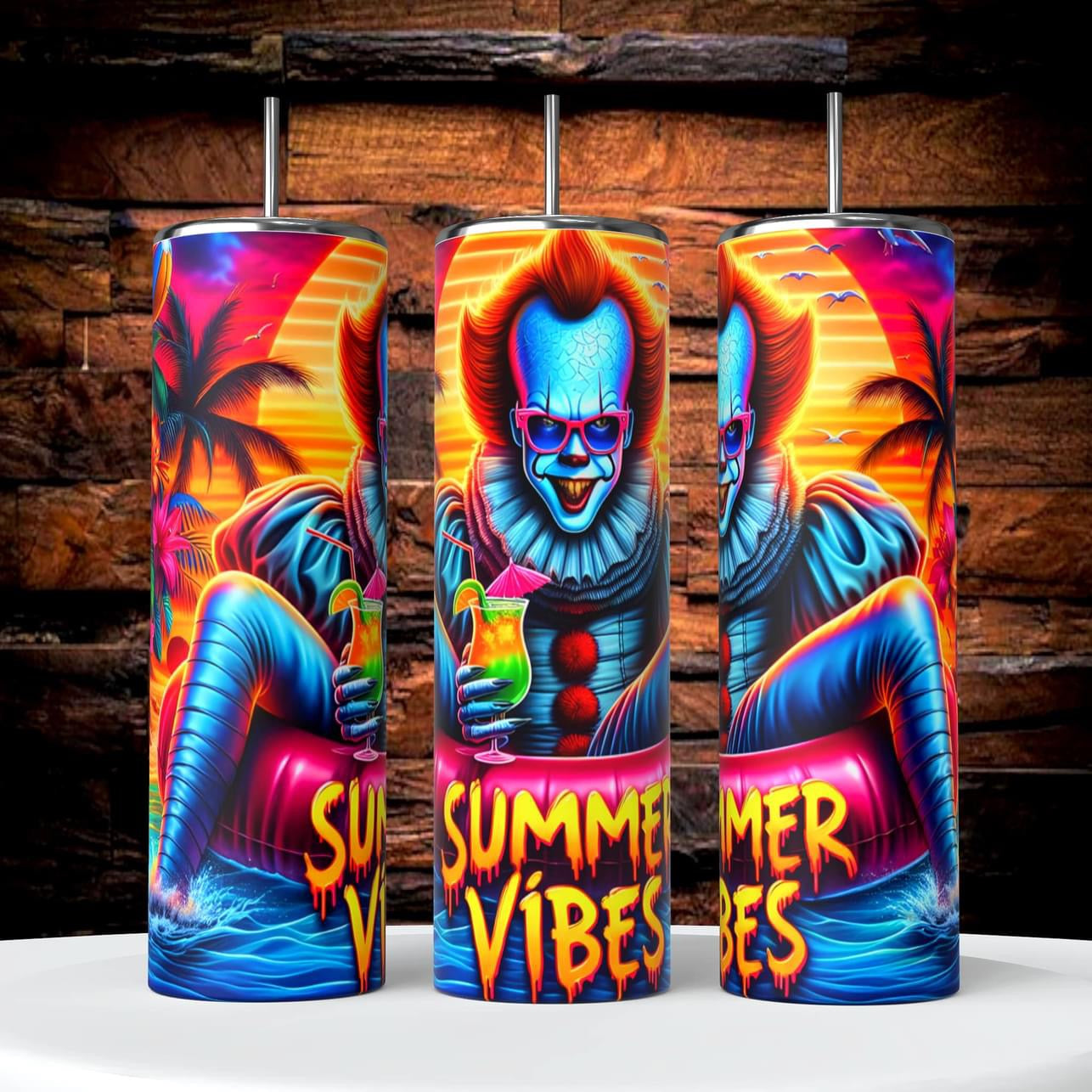 Summer vibes tumbler
