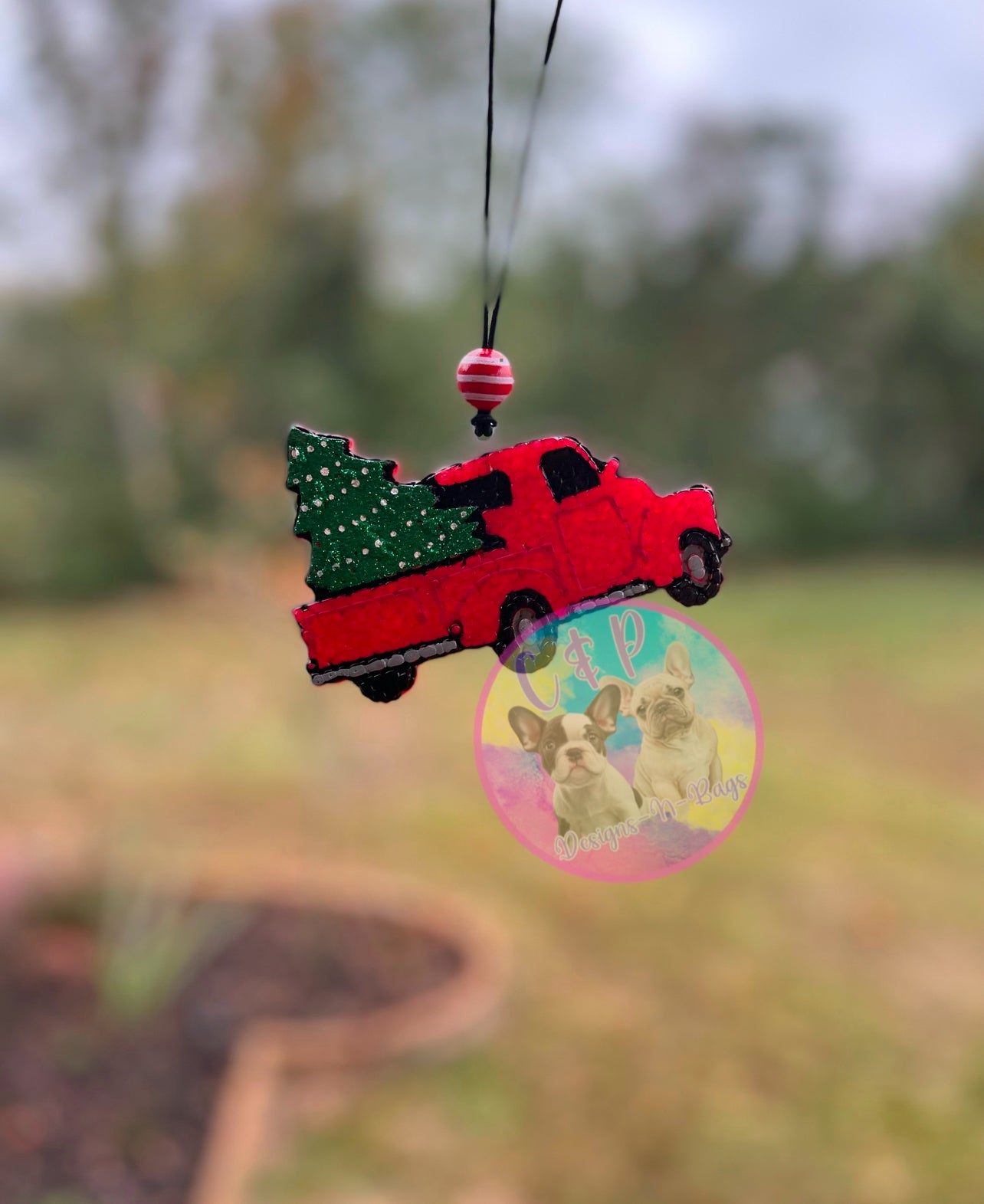 Christmas car freshie