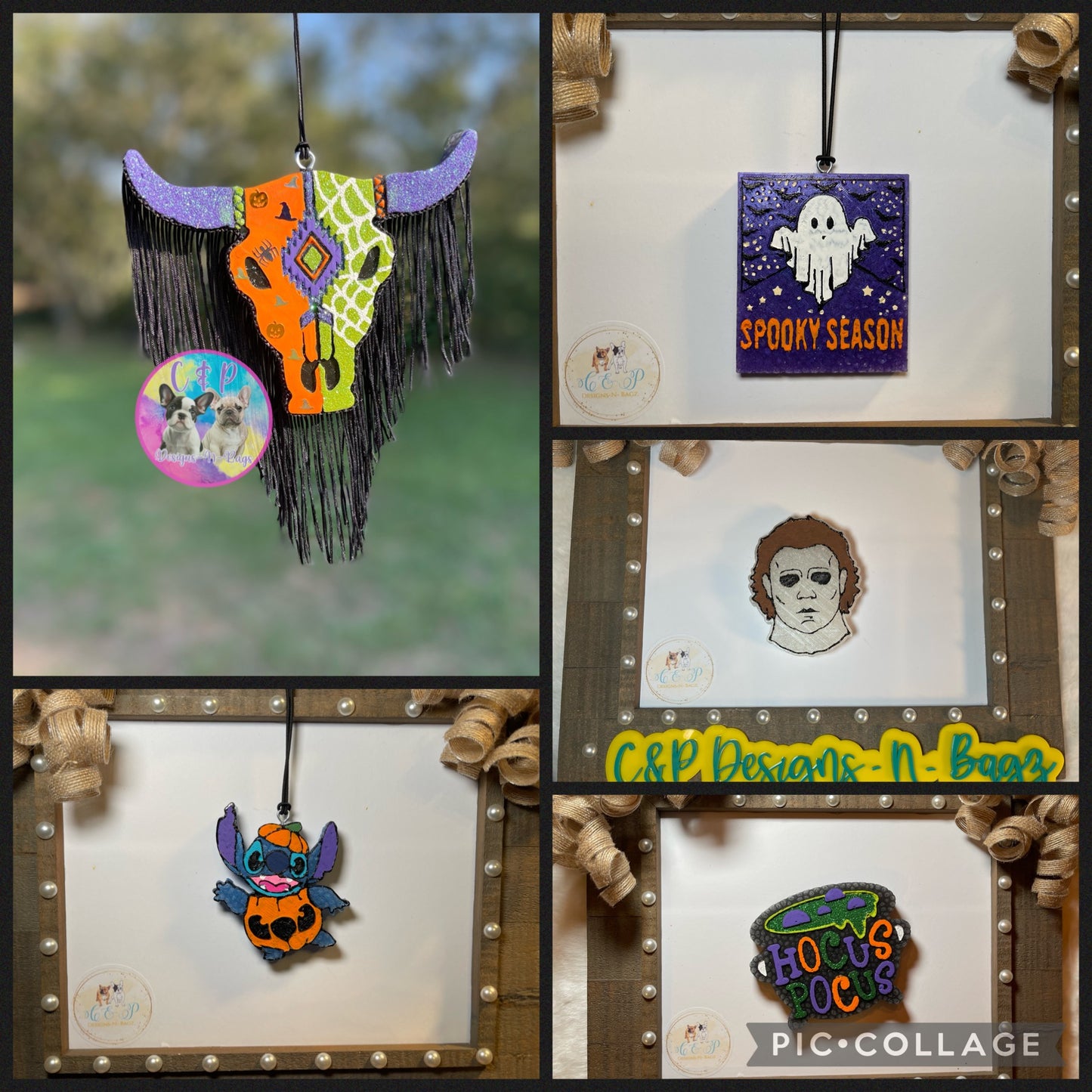 Halloween car freshie