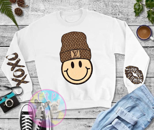 Boujee smile t shirt or crew