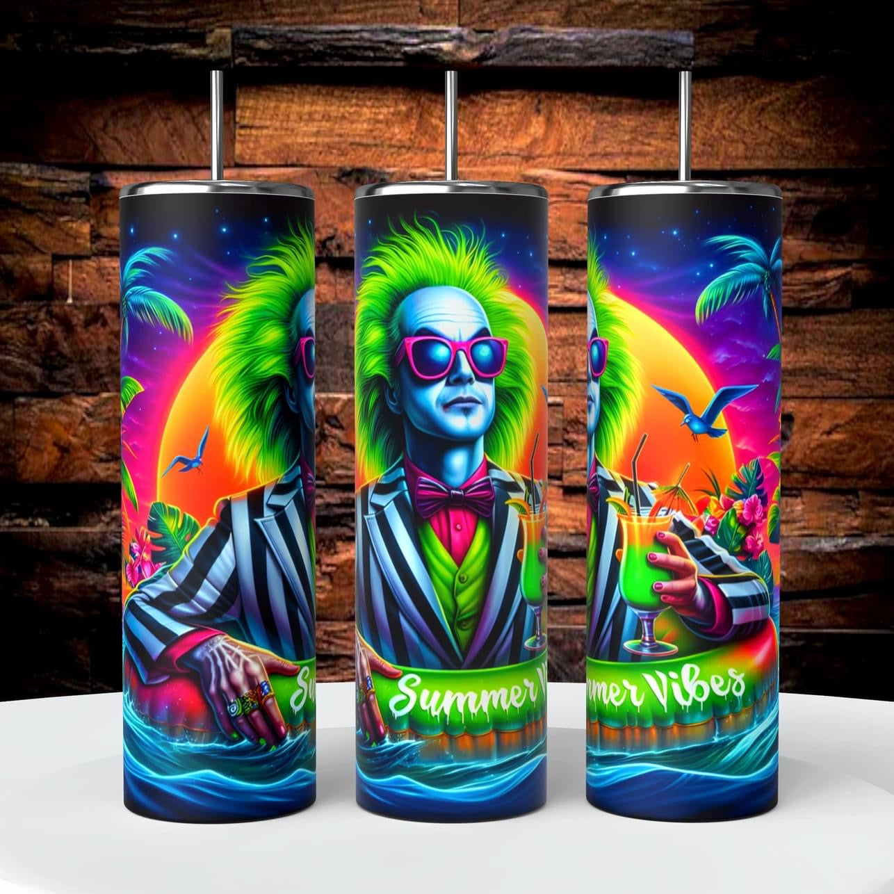 Summer vibes tumbler