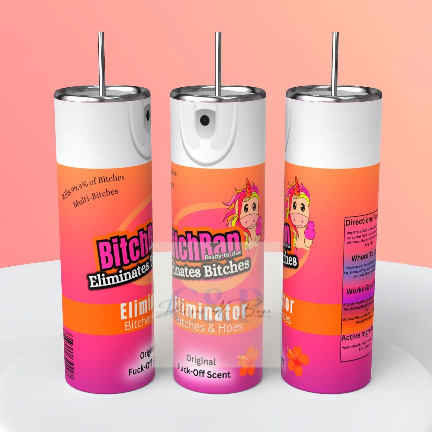 B ban tumbler