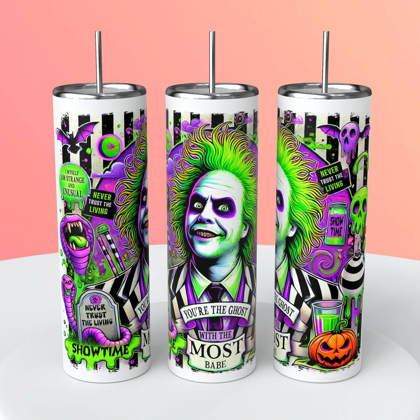 Bettle Juice tumbler