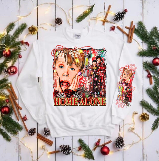Home Alone Christmas t shirt or crew