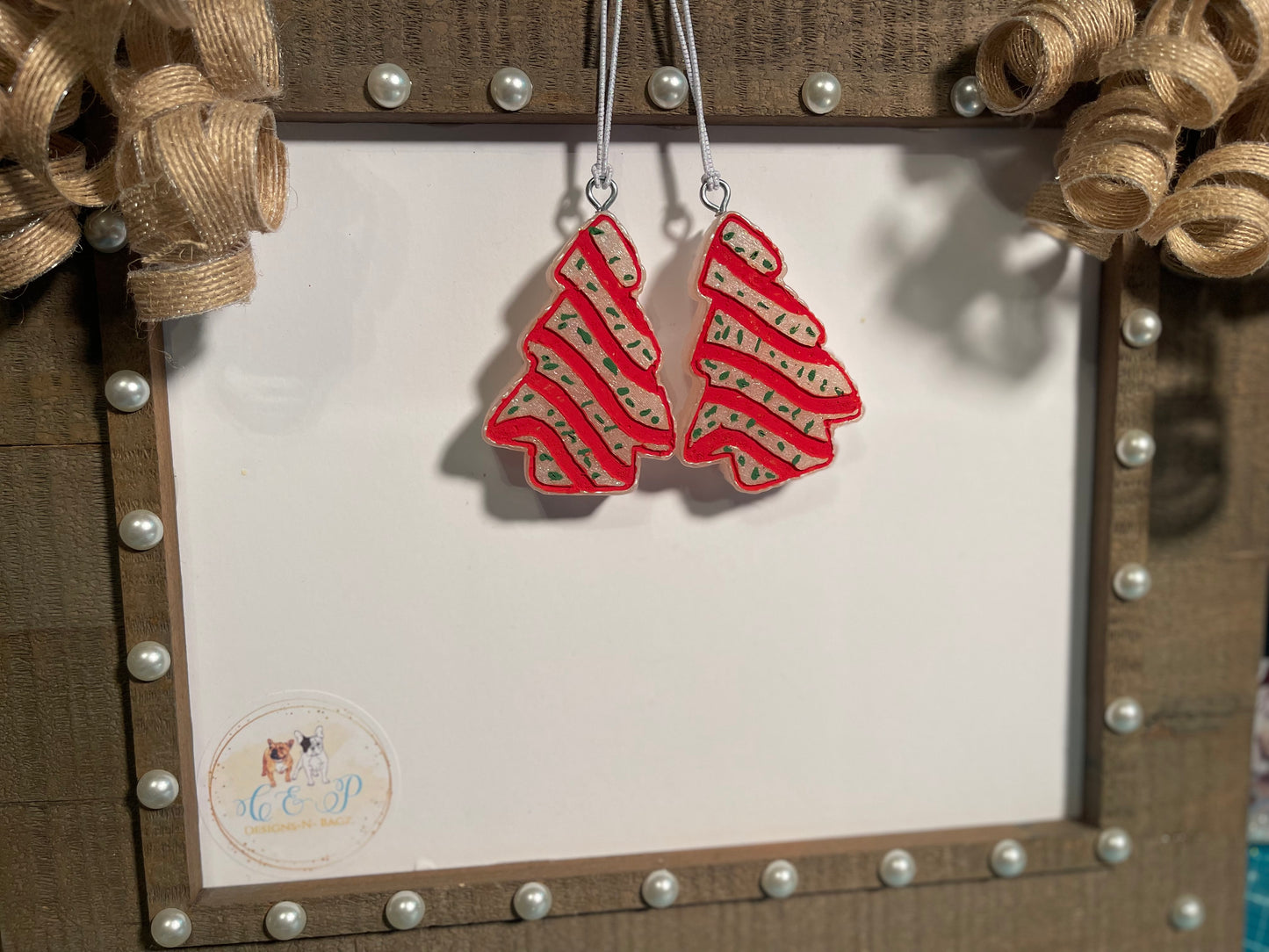 Christmas Tree Cake Car Freshies