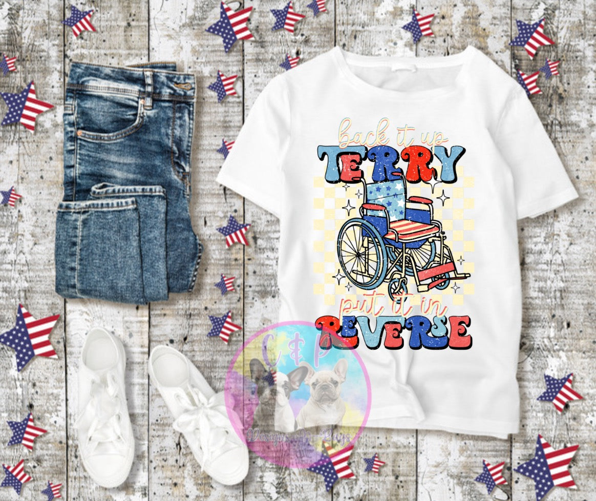 Back up terry T-Shirt