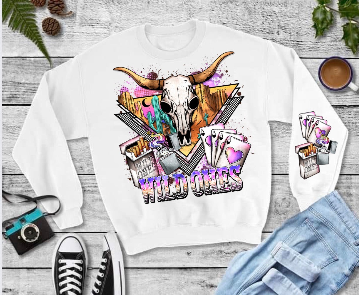 Wild ones t shirt or crew