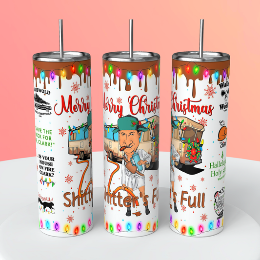 Clark christmas tumbler