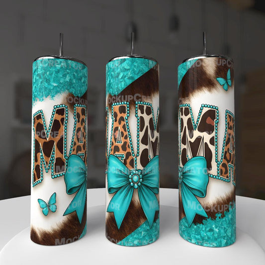 Mama bow tumbler