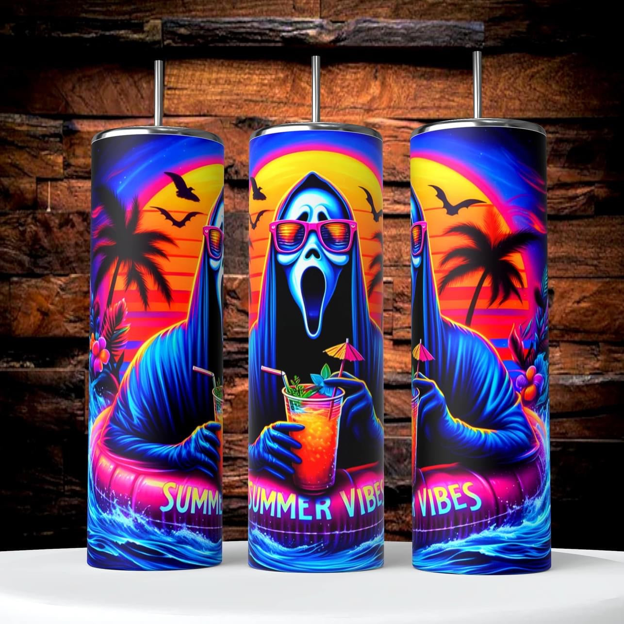 Summer vibes tumbler