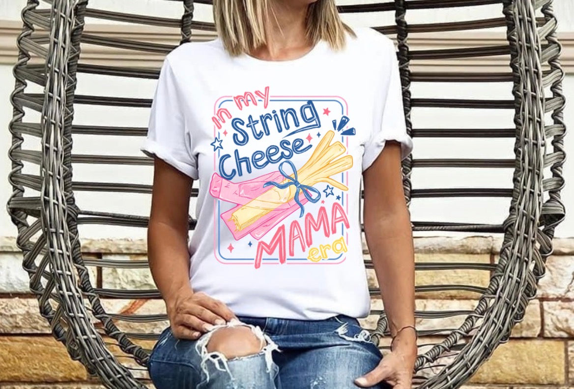In my string cheese era t shirt or crew