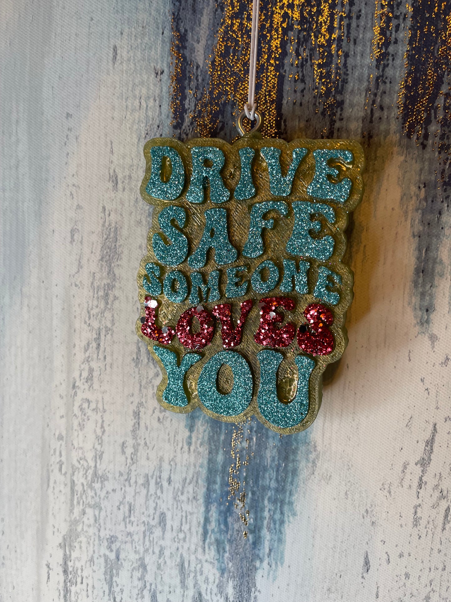 Drive safe car freshie