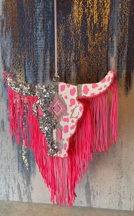 Pink bull car freshie