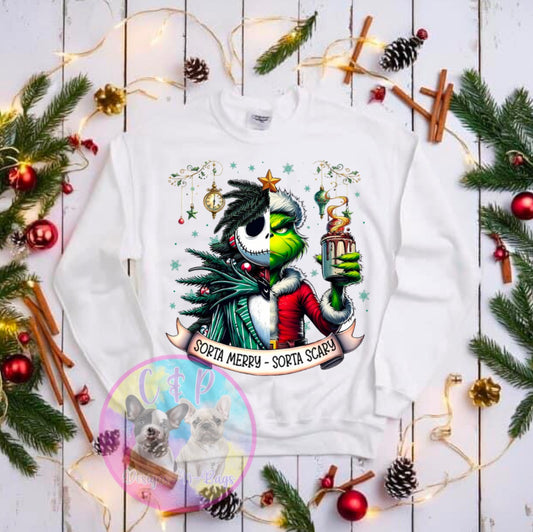 Sorta Merry Sorta Scary crew or T