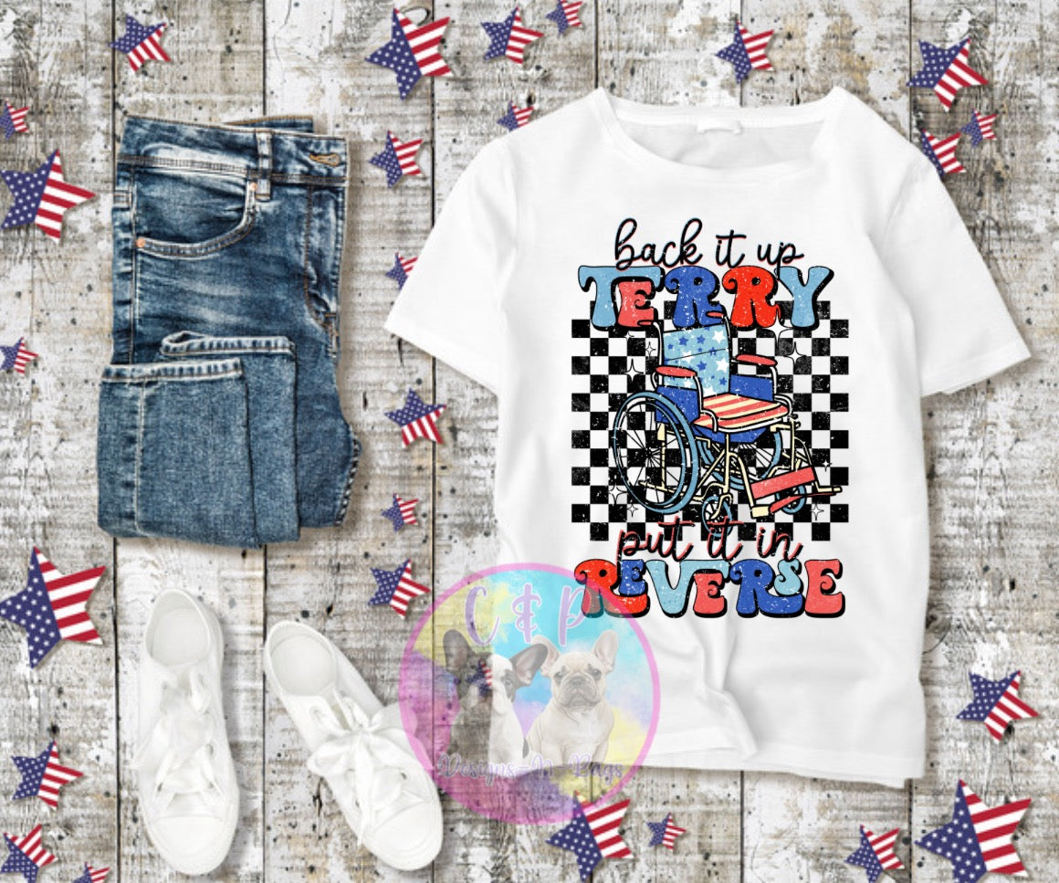 Back up terry T-Shirt