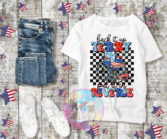 Back up terry T-Shirt