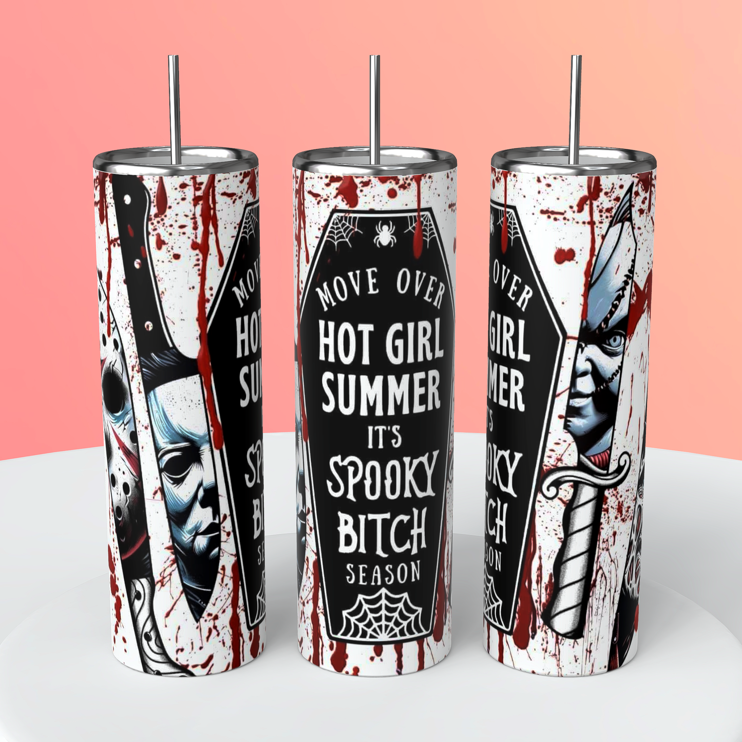 Move over hot girl summer horror tumbler