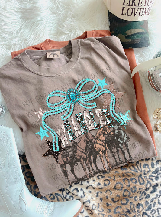 Wrangler horse t shirt or crew
