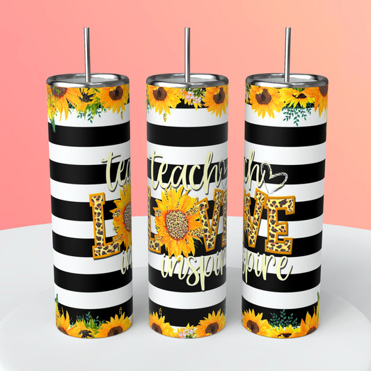 Teach inspire Tumbler