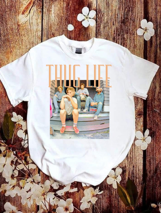 Thug Life Golde  T-Shirts