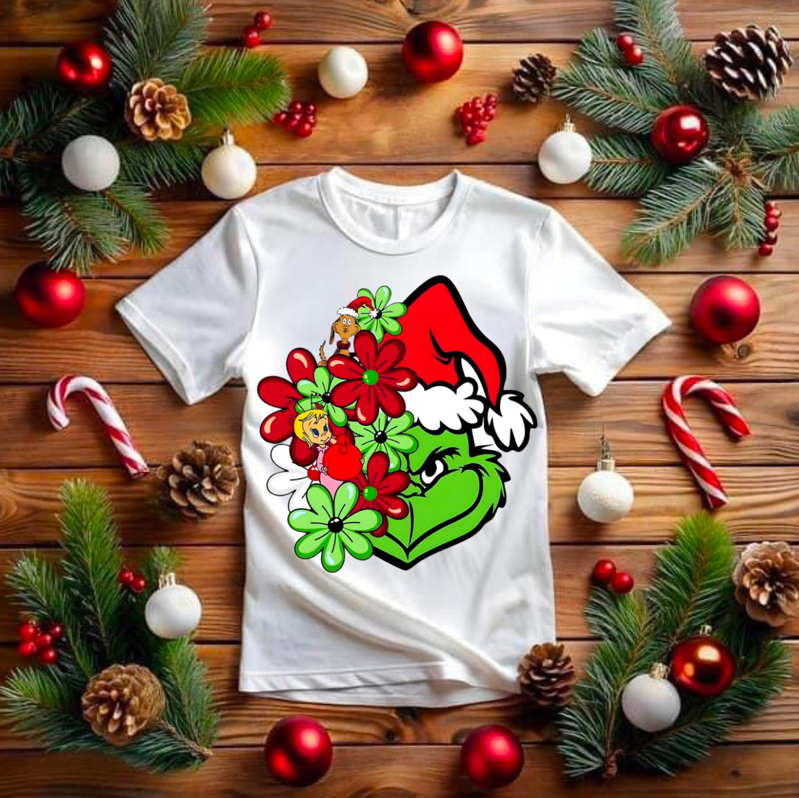 Grinch t shirt or crew