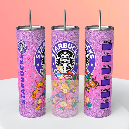 Cofee character tumbler