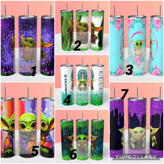 Yoda tumblers
