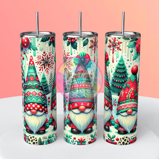 Christmas Gnome Tumblers