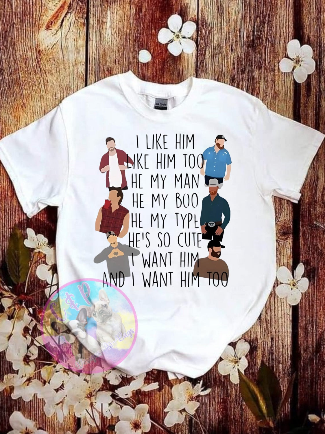 I like him T-Shirt