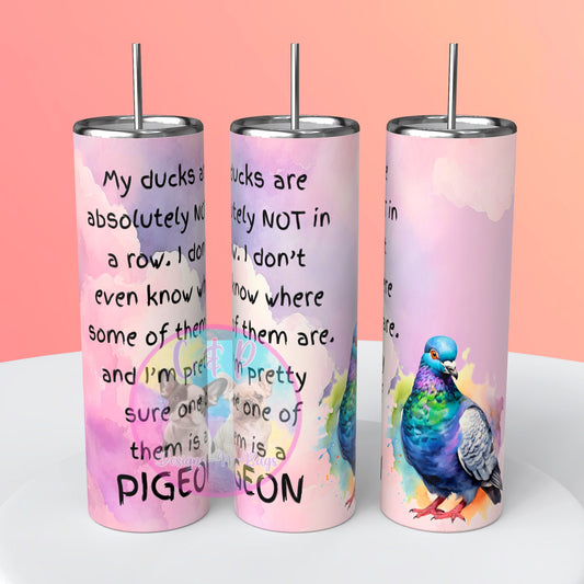 Ducks in row Tumbler