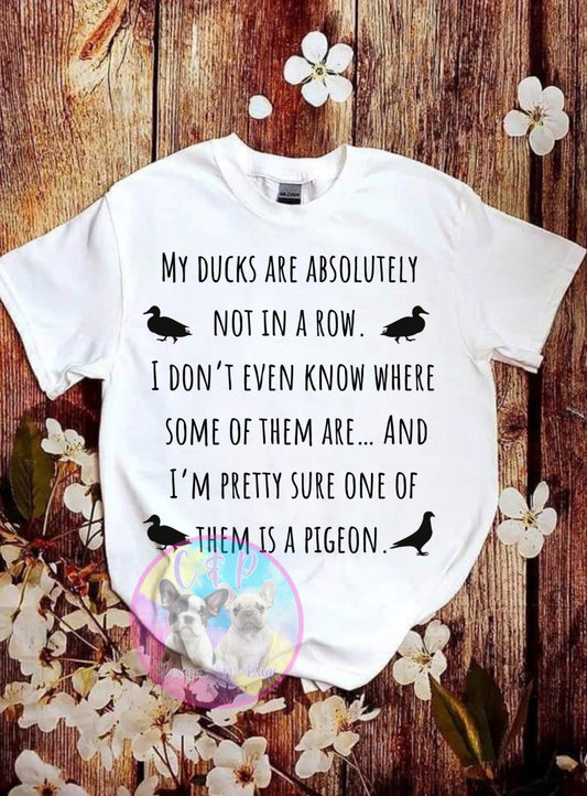 Ducks in row T-Shirt