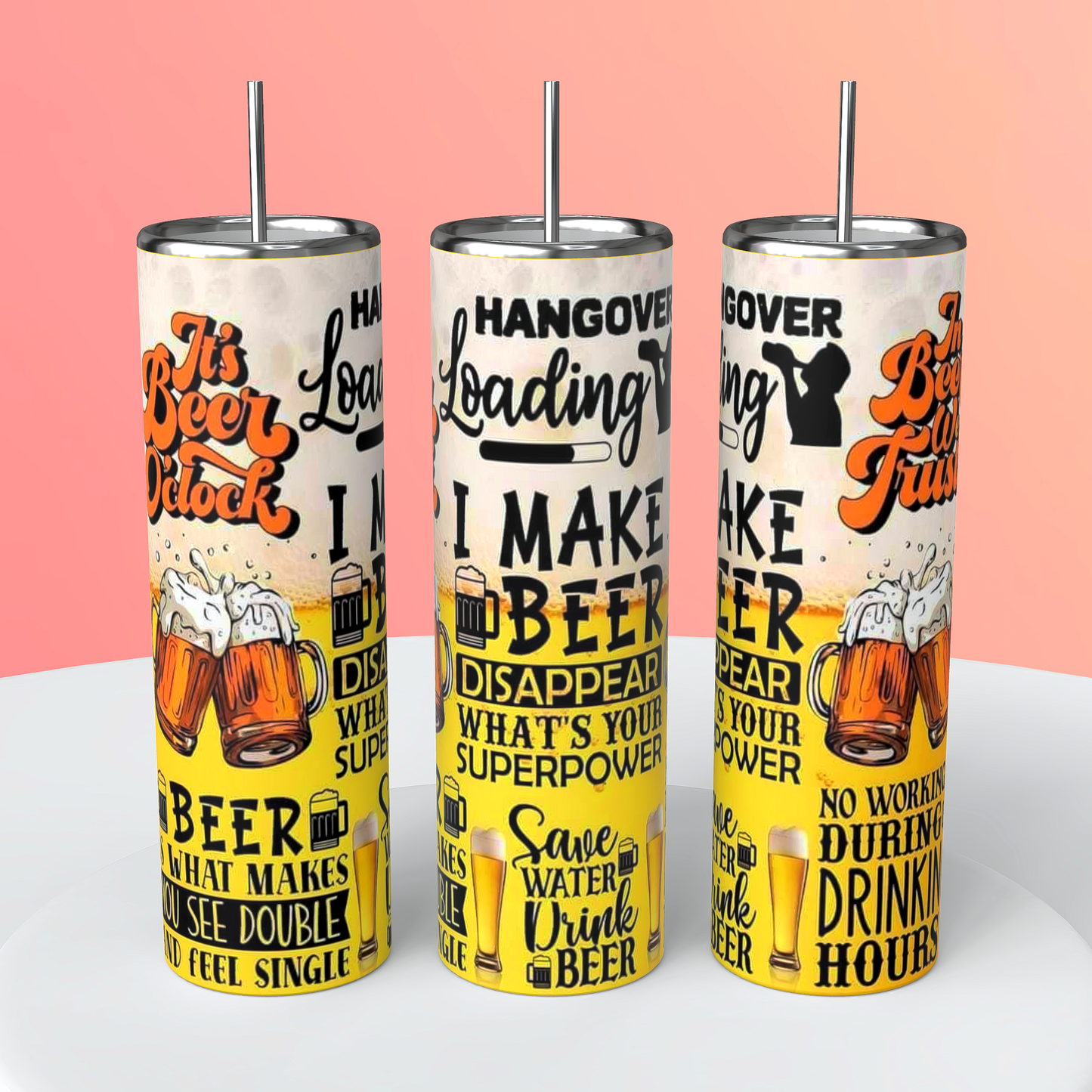 I make beer disappear Tumbler