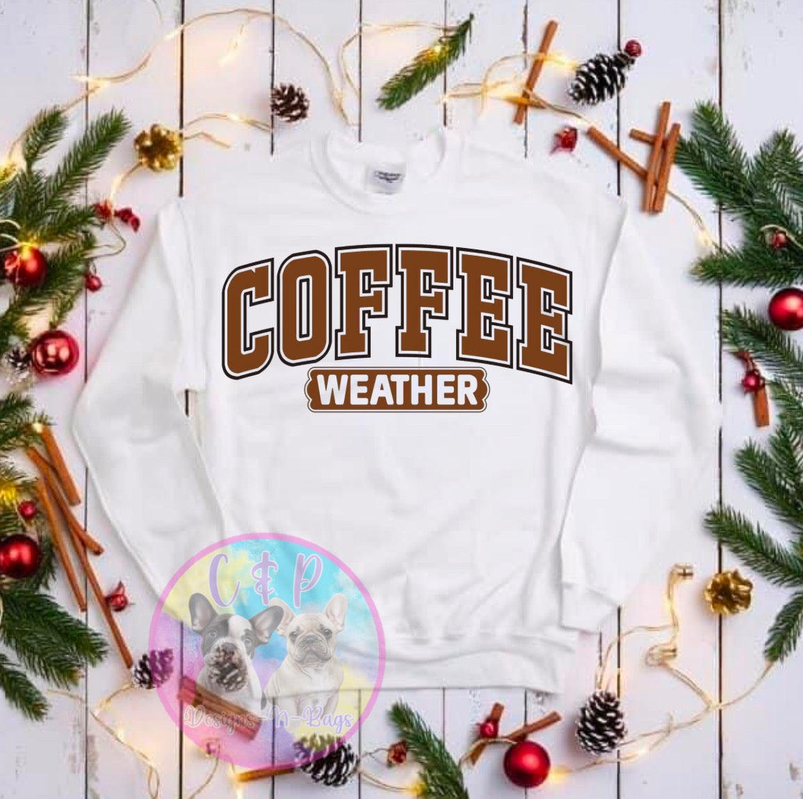 Coffee weather crew or T