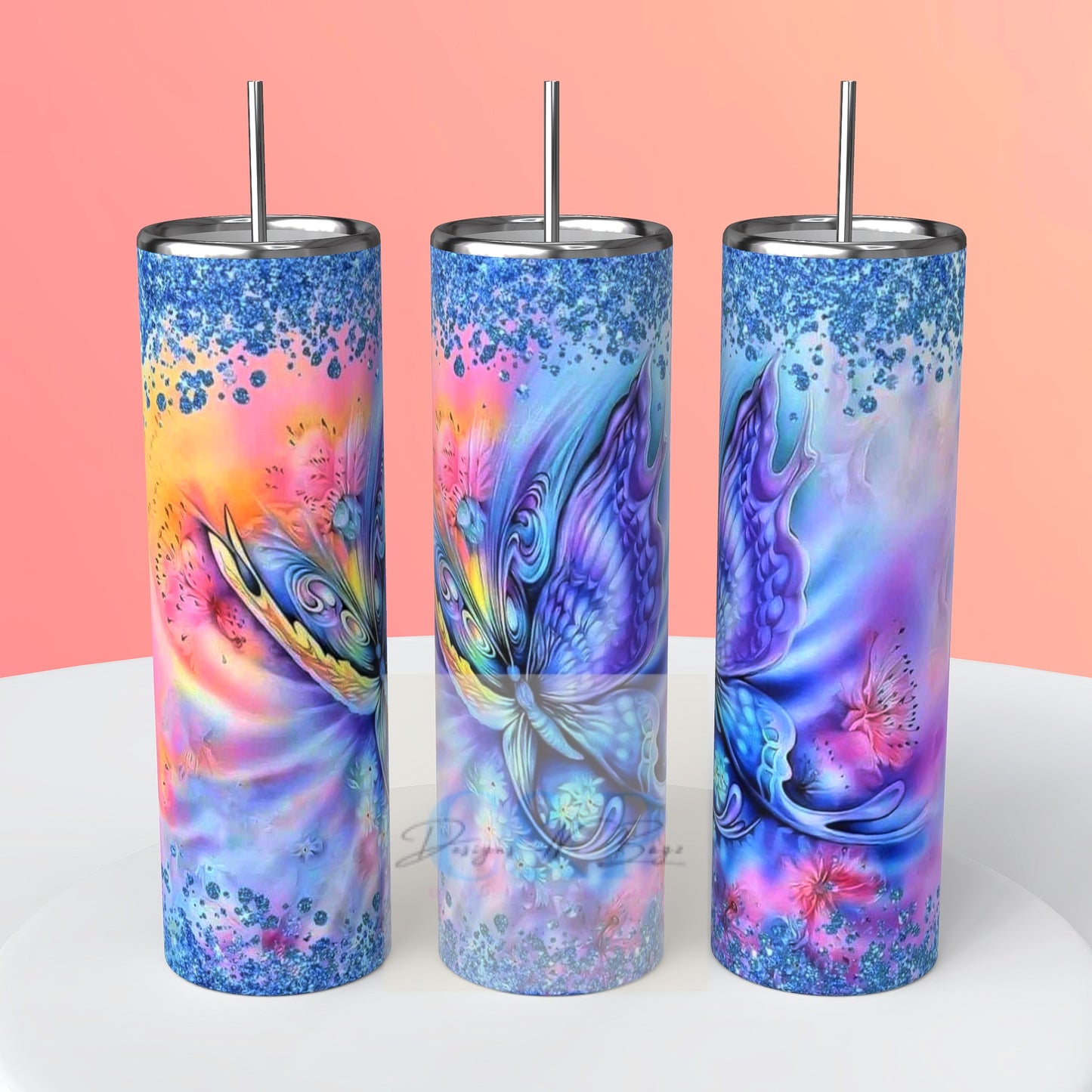 Butterfly tumbler