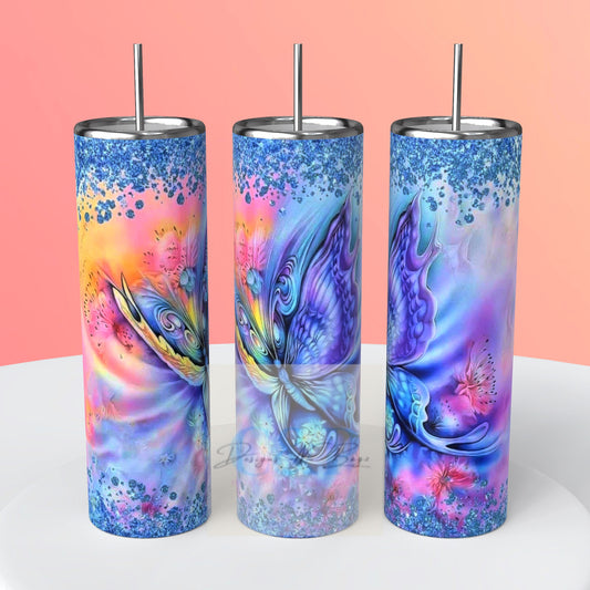 Butterfly tumbler