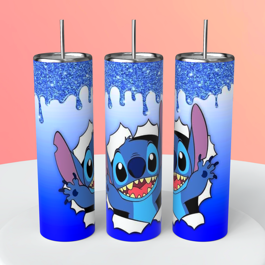 Drip stitch tumbler