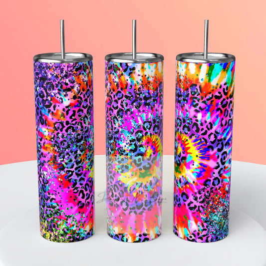 Tie Dye tumbler