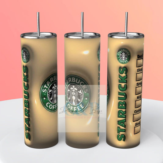 3d coffee tumbler