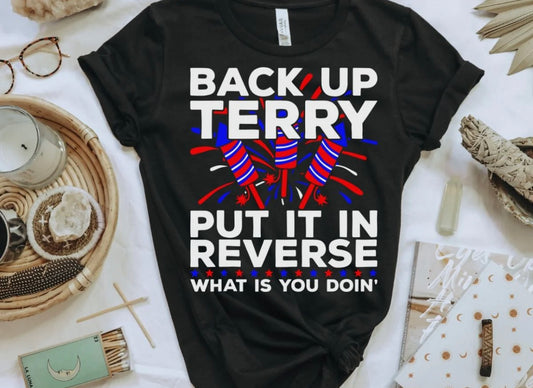 Back it up Terry shirt