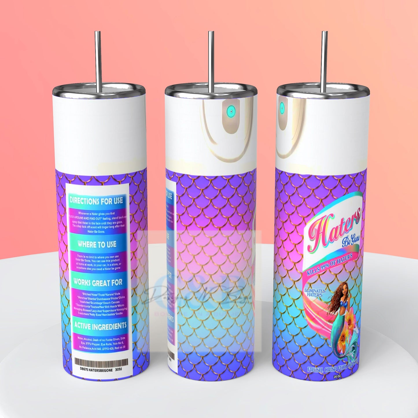 Haters be gone tumbler