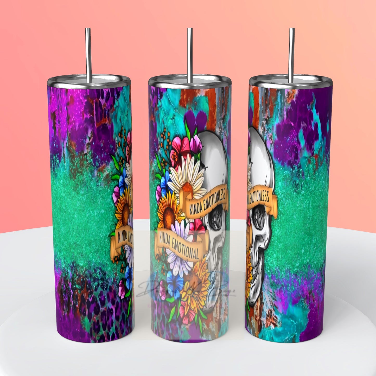 Skull tumbler