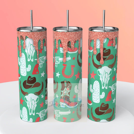 Country drip tumbler