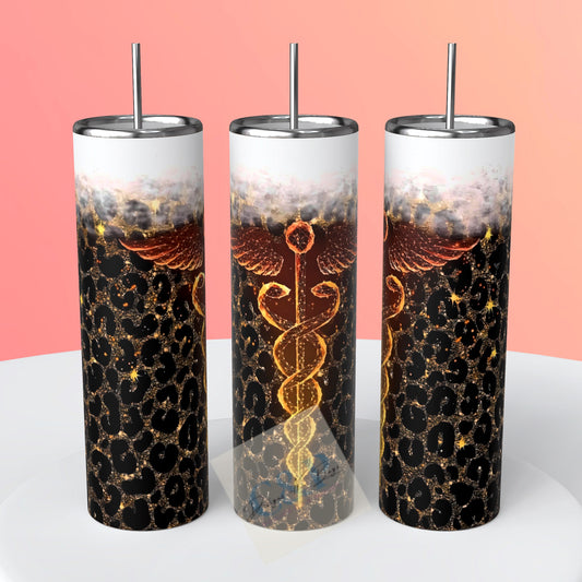 EMT Glitter tumbler