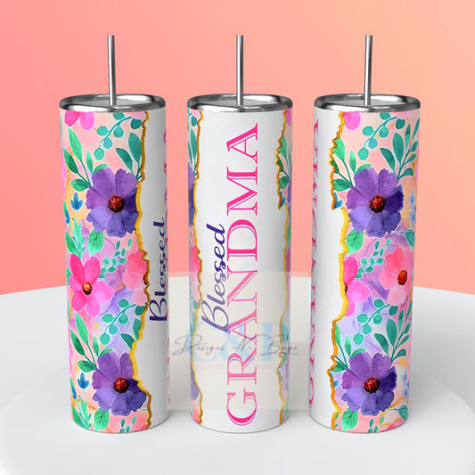 Blessed grandma tumbler
