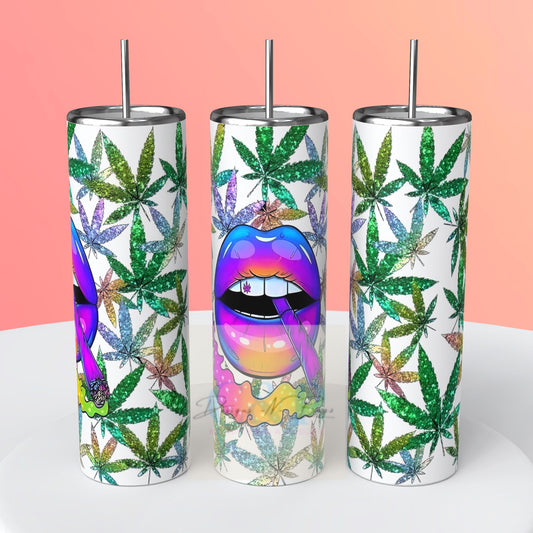Plant lip tumbler