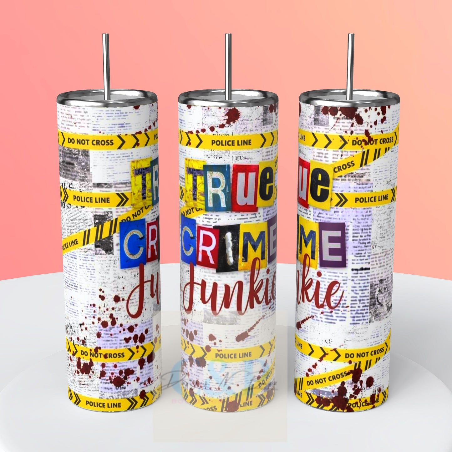 True crime tumbler